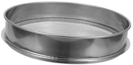 HANABASS De Jardín De Acero Inoxidable Malla Fina De Mesh para Filtrar Tierra Rocas y Compost Herramienta Multifuncional para Jardinería y Construcción