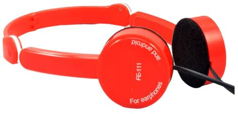 DABAIXIONG Auriculares para Niños con Micrófono sobre Oreja Auriculares Estéreo para Niños Auriculares para Niños para Niños Plegables 3.5 Mm Auriculares para Tableta