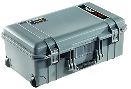 Peli 1535 Air med skum väska grå