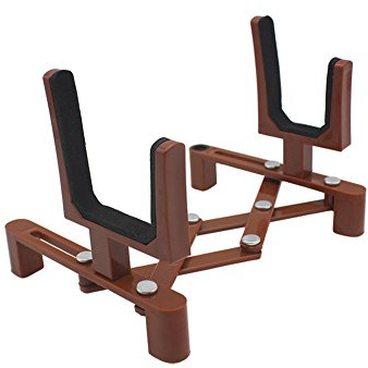 Dilwe Soporte Plegable para Violín, Violín Ligero Extendido Soporte de Pie Violin Soporte de Apoyo Accesorio de Instrumento