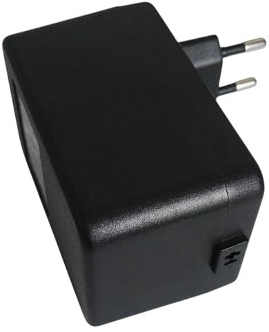 12V Steckertrafo Ersatztrafo 20W 230V~50Hz. 1,67A, 20VA (2 Pin Anschluße) Steckernetz