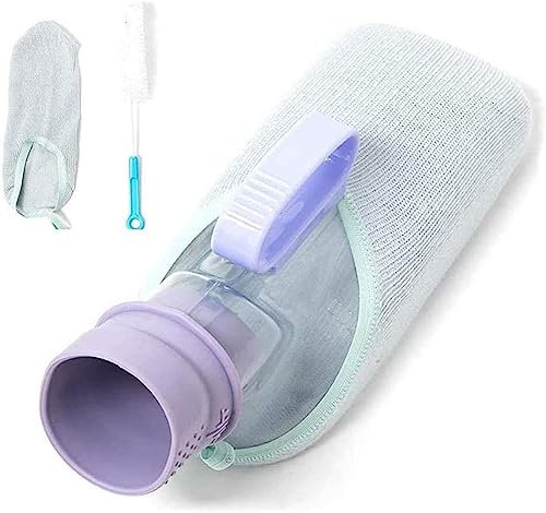 EPASHA Urinalflasche for Männer, Campingtoilette, Urinflasche, 1000 ml, Urinale for Männer, Urinbehälter, auslaufsicher, Urinkammer, tragbare Urinflaschen for Männer, leicht zu reinigen