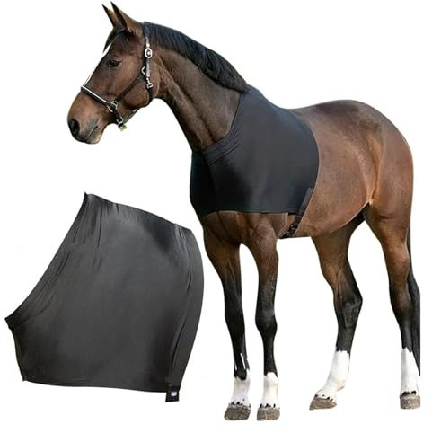 Schulterschutz for Pferde, hochelastischer Spandex-Stoff, Brustschutz for Pferde, Schutzweste for den Pferdesport