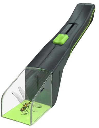 AMFUN Insect Catching Tool, Bug Catcher Handheld, Portable Fly Spider Catcher, Insect Bug Catcher with Clear Window, Humanized Insect Trap for Children to catch-observe-release