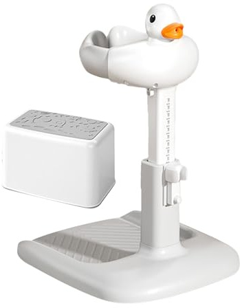 Bsbkoj Kleinkind Duschständer | Babybadewanne Gestell - Höhenverstellbare Stehhilfe Tragbarer Duschsitz Für Kleinkinder Mädchen Kinder Im Badezimmer