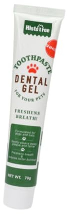 Gralara Pâte Dentaire pour Chiens - Soins Bucco-dentaires, Vanille
