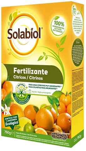 Solabiol Fertilizante 100% organico para hortensias con estimulador radicular Natural Booster