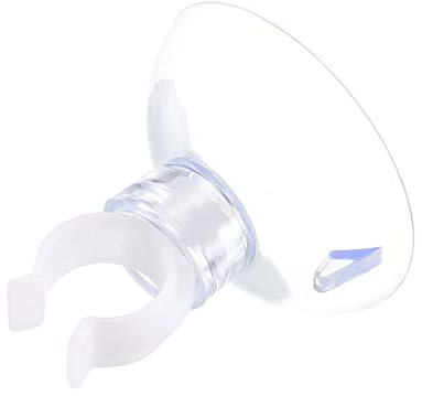 uxcell Aquarium Suction Cup Clips Airline Tube Holders Clamps for Fish Tank Clear 10mm 6Pcs