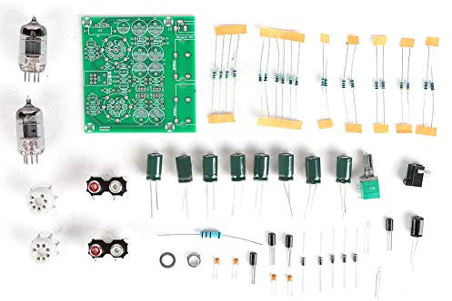 Kit Amplificateur à Lampes Tube de Préampli à Valve 6J I Tube de Préampli à Valve électronique Préamplificateur de Bile Stéréo Carte Tampon Effecteur Kit de Bricolage