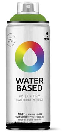 MTN Water Based RV-334 Verde Guernica, Spray Base Agua 400ml