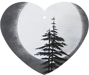 YzgWjBhd Moon Pine Tree Print Hanging Air Freshener Cards, Cute Scented Cards for Car Bedroom Wardrobe Bathroom Shoe Cabinet Stylish Decorative Hanging Ornaments