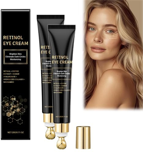 Perfection Eye Tightener, sofortige und temporäre Straffungscreme, Augencreme gegen Augenringe und Schwellungen, Anti Falten Creme mit Koffein, Hyaluron und Niacinamid (40g)