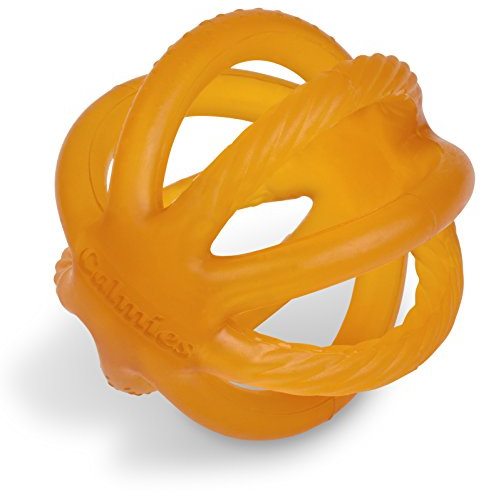 Calmies Teether for Babies Without BPA, 100 Percent Natural Rubber Toy for Infants, Plant Based, No Parabens, No PVC, and No Phthalates, Unscented