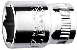 RS PRO 1/2 Inch Hexagonal Socket Spanner Insert SW 22 mm x 40 mm