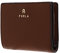FURLA Camelia Compact Wallet S Cognac H