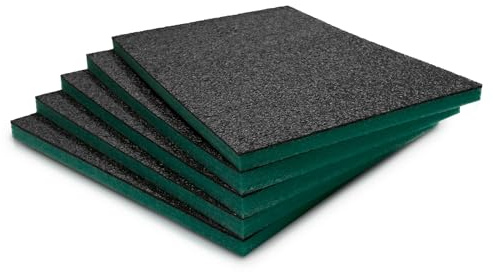 Shadow Foam Skuggskum Easy Peel (600 mm x 420 mm) | Anpassningsbart skum för att organisera verktygslådor, flygfodral och kamerautrustning | Polyeten, Blå, Foam, Organiseringsfoam, 5S, Kaizen