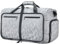 Gonex Leichter Faltbare Reise-Gepäck 60L Duffel Taschen Sporttasche für Reisen Sport Gym Urlaub Silber
