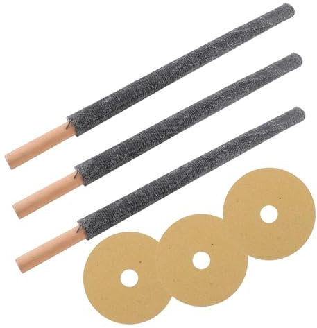 SUPVOX 3Pièces Lot de Torches pour Jardin Extérieur Portable Aux Intempéries pour Événements Mariages Camping Ambiance Chaleureuse Assurée