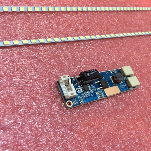 20st ''19 tum bred panel LED-bakgrundsbelysningslampor: Uppdatera CCFL till LED (2x Strips + Driverboard), 417 mm justerbar ljusstyrka