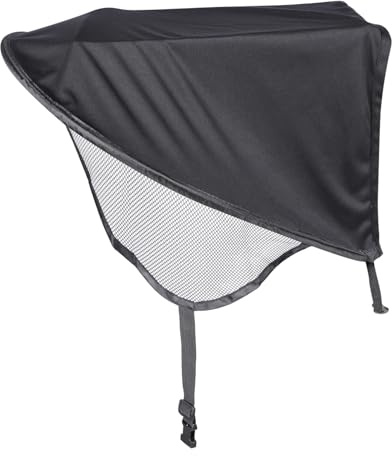 KOMBIUDA Protection Pare-soleil Poussette Extérieur Couverture Anti-uv Allongée Pare-vent Facile à Installer Protection Solaire Pratique pour Poussette