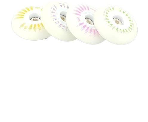 4 pz Inline Flash Roller Wheel 90A 60mm 64mm 68mm 70mm Ruota SEBA Skate PU Ruote per Pattini a rotelle e Pattini Fitness(4pc 70mm Pink)