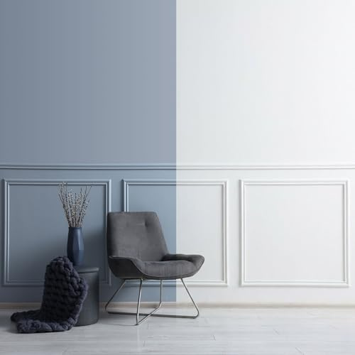 JSIWOTH Kit Moulures Murales 3 Sets 50x50 cm Panneaux Décoratifs