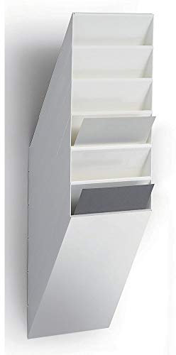 Durable Prospektspenderset Flexiboxx 6 A4, 1 Set, weiss, 1709760010