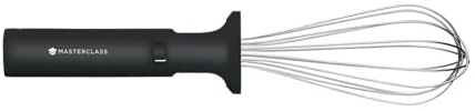 MasterClass Smart Space Collapsible Stainless Steel Balloon Whisk - Black