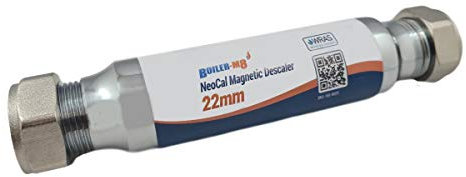 Boiler-m8 NeoCal Magnetic Hard Water Lime Scale Reducer Inhibitor 22mm