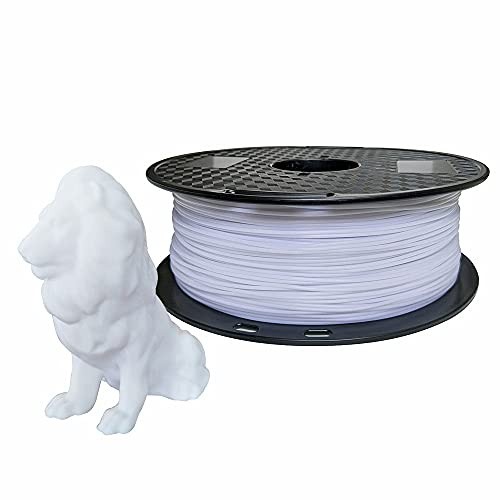 CC3D PLA MAX Schnee Weiß PLA Filament 1,75 mm 1kg 3D Drucker Filament 3D Druck Material Stärker PLA Pro Filament PLA+ PLA Plus Filament Kalt Schneeweiß Farbe Filament