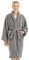 HOMELEVEL Kuschelfleece Bademantel für Kinder - Sherpa Morgenmantel mit Taschen Schalkragen Gürtel - Kinderbademantel für Jungen und Mädchen