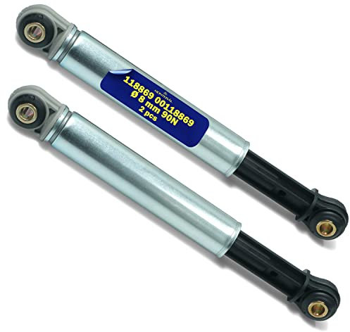 2 Stück Stoßdämpfer Waschmaschine Ø 8 mm 90N 118869 00118869 für Bosch Vibrationsdämpfer Waschmaschine Garantie 10 Jahre - MONTERAL