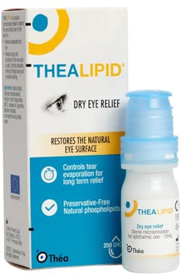 Thea Lipid Preservative Free Dry Eye Relief Drops 10ml