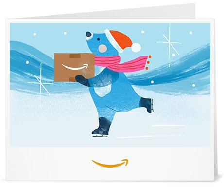 Amazon.de Gutschein zum Ausdrucken (Eisbär auf Schlittschuhen - zum Ausdrucken)