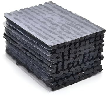 JNNJ 100Pcs Spina di Riparazione Pneumatici Stringhe di Gomma, Strisce di Tenuta per Riparazione Forature, Ripara Foratura di Recupero Rapido per Pneumatico Tubeless Universale per Auto Motocicletta