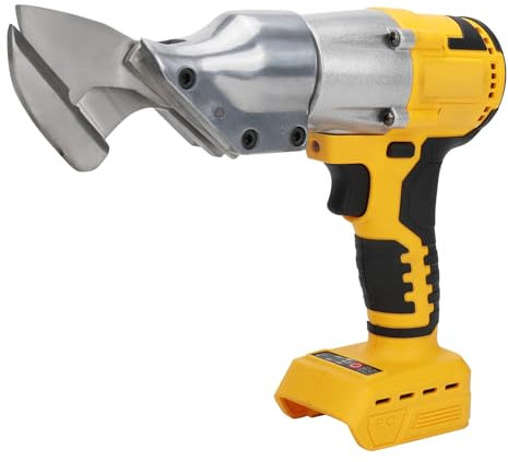 Cordless Electric Scissors Compatible with Dewalt 20V Battery, Brushless Electric Metal Scissors with 360° Rotating Head, Max. 2mm Shear Thickness for Sheet, Carpet, Leather, Metal (No Battery)