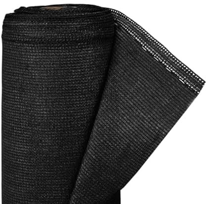 RETELANDIA L'OUTLET DELLE RECINZIONI Telo Ombreggiante MegaNet Nera Rete Ombra Frangivista Schermante 160 g/m da 1,5 x 25m