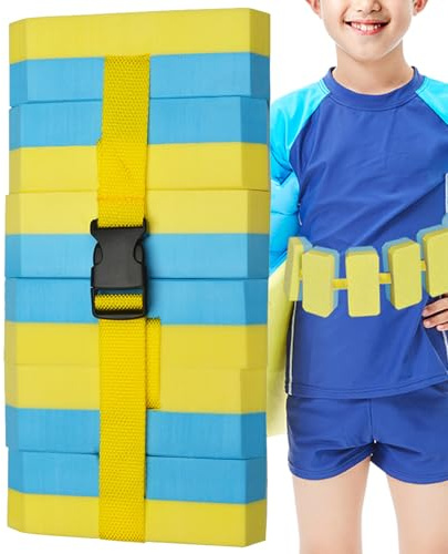 Cintura da nuoto – Cintura da allenamento per nuoto, cinghie per esercizi in acqua, supporto per allenamento regolabile, tavola galleggiante sicura per principianti, ragazzi, ragazze, lezioni, viaggi