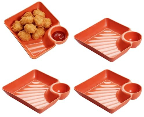 Bandeja de aperitivos Antideslizante Moderna, Apta para Alimentario