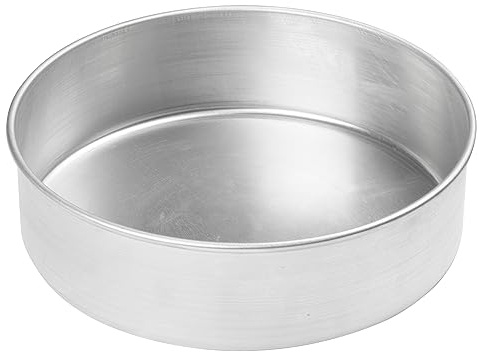 Winco Heavy-Duty Round Aluminum Layer Cake Pan, 12 x 3