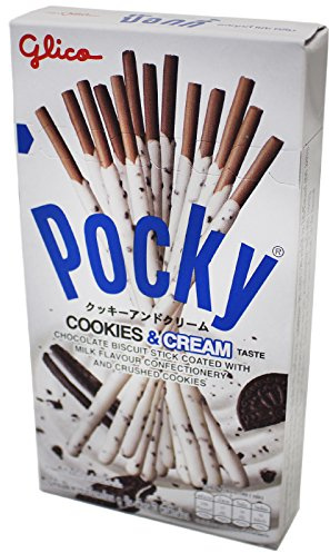 10x45g Glico Pocky Cookies & Cream