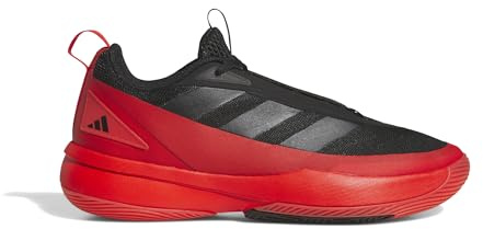 adidas Unisex Front Court Shoes, core Black/RED/Carbon, 11 UK