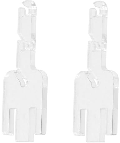 EXCEART Tendeur de Machine à Tricoter K-Type Compact 2 Pièces pour Addi King, Accessoire Multifonction Fil, Outil de Tension pour Tricot Maison, Compatible Débutant et Professionnel,