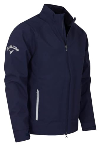 Callaway Golf Mens 2023 Stormguard III Premium Imperproof Wind Veste - Caban - S