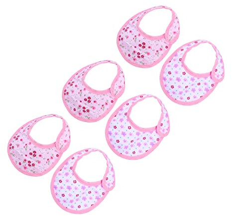 BESPORTBLE 3Satz Puppenlätzchen Für Dolls Handgemachte DIY Spielzeugpuppen Kleidung Esslätzchen Zubehör Für Puppen Für Kreative Spiele