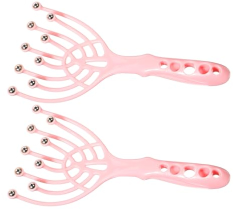 HAMPPLIES 2pcs Head Massager Claw Scalp Massager Tools Handheld Massage Hair Brush for Deep Relaxation and Scalp Stimulator