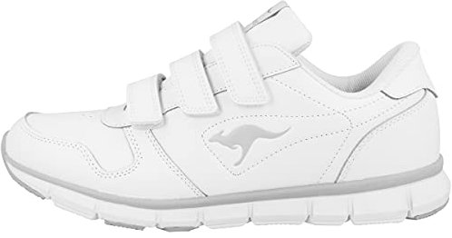 KangaROOS Unisex-Erwachsene K-BlueRun 700 V B Sneaker, White/Silver 0002, 42 EU