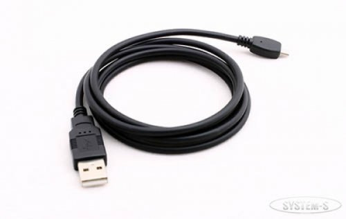 System-S USB Kabel Datenkabel Ladekabel für Sony Walkman MP3 Player NWZ-E373 NWZ-E384 NWZ E373 E384 B L R