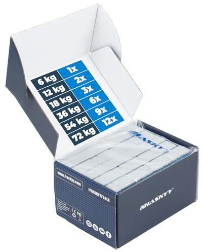 6Kg Klebegewichte Kleberiegel Auswuchtgewichte 4x5g + 4x10g 100 Stück á 60g