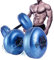 DEIRIS Kurzhantel-Set, 8 - 10 kg, tragbar, mit Wasser gefüllte Hanteln, 1 - 10 kg, verstellbar, geeignet für Männer und Frauen, Schwarz und Blau (blau)